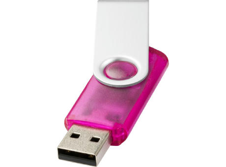 Memoria USB Rotate Translúcida