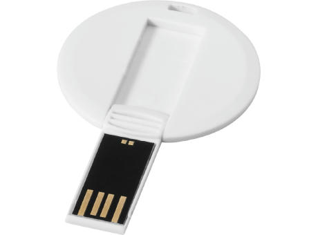 Memoria USB tarjeta de crédito redonda