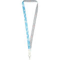 Isla 1-Meter-Lanyard mit Sublimation mit Sicherheitsverschluss