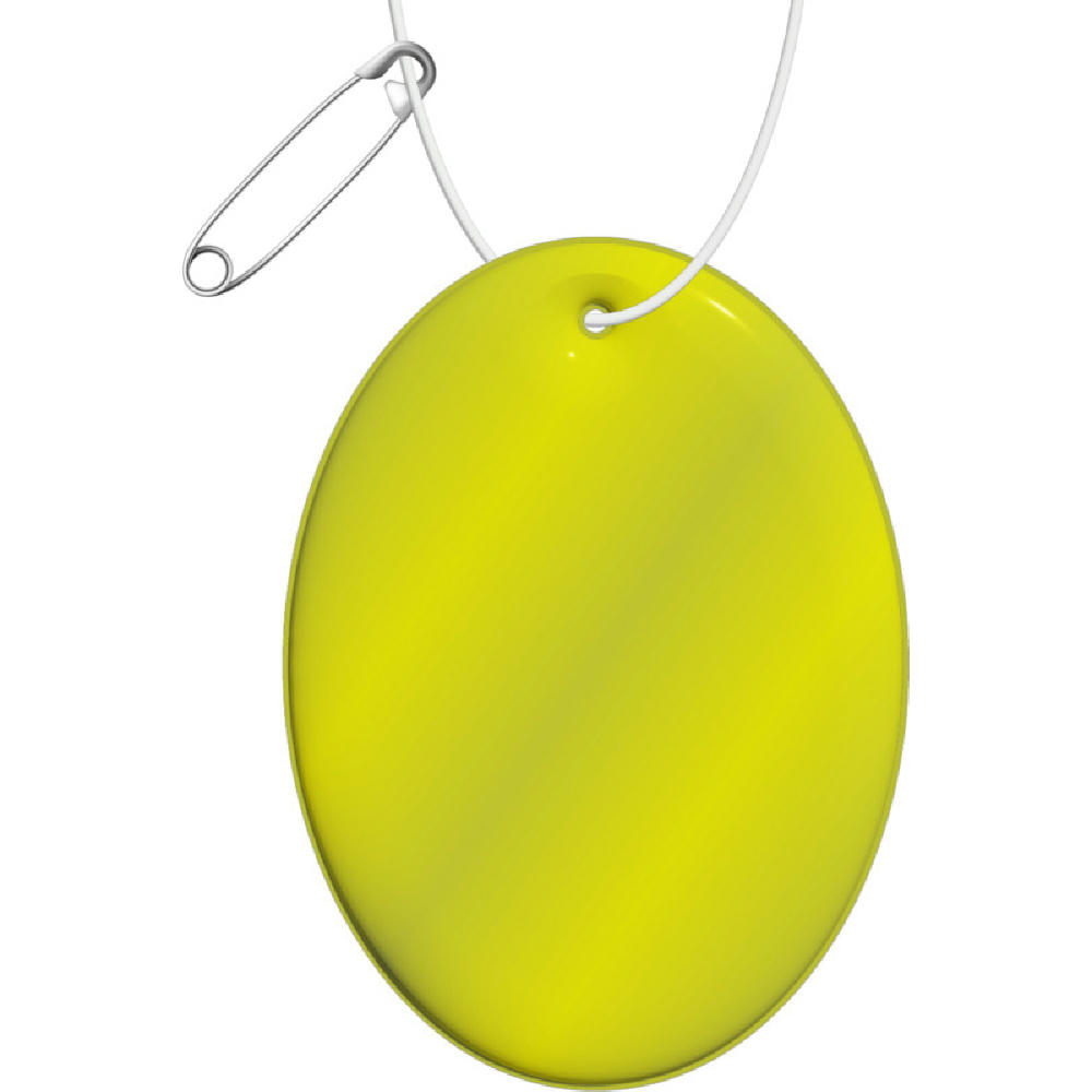 RFX™ H-16 ovaler, leichter, reflektierender PVC-Anhänger