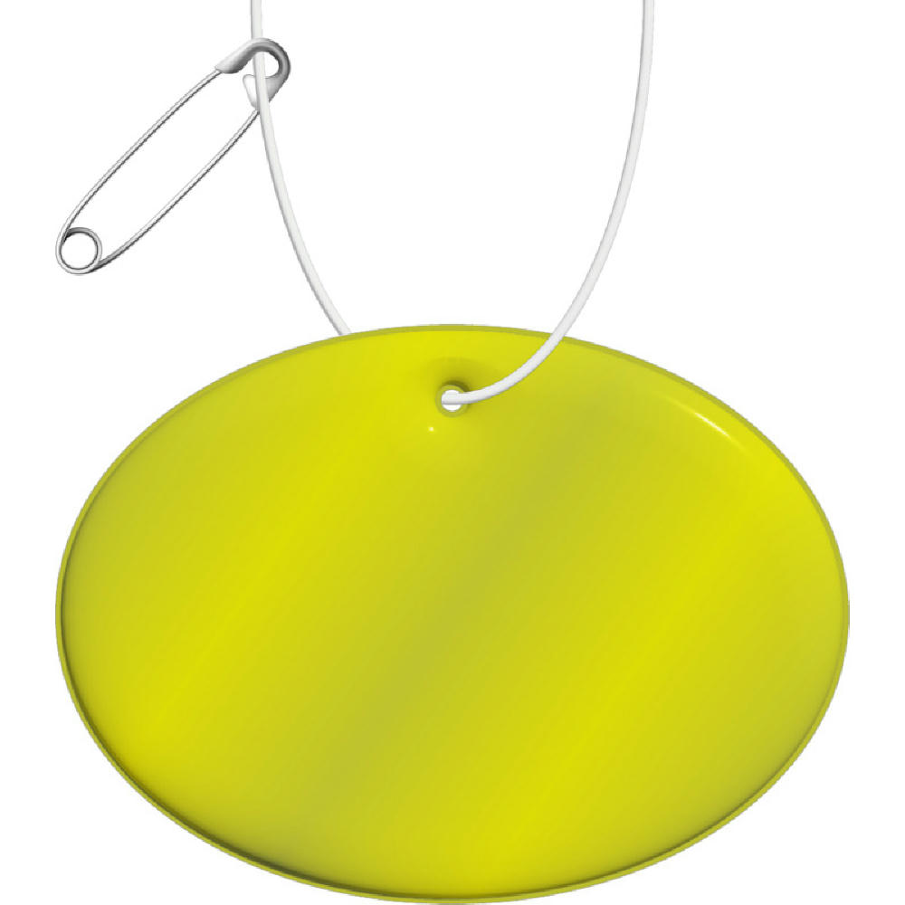 RFX™ H-16 runder, leichter, reflektierender PVC-Anhänger – groß