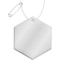 RFX™ H-12 sechseckiger, leichter, reflektierender PVC-Anhänger