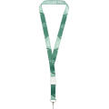 Bucks Sublimation Lanyard mit Schnappverschluss aus recyceltem PET Kunststoff