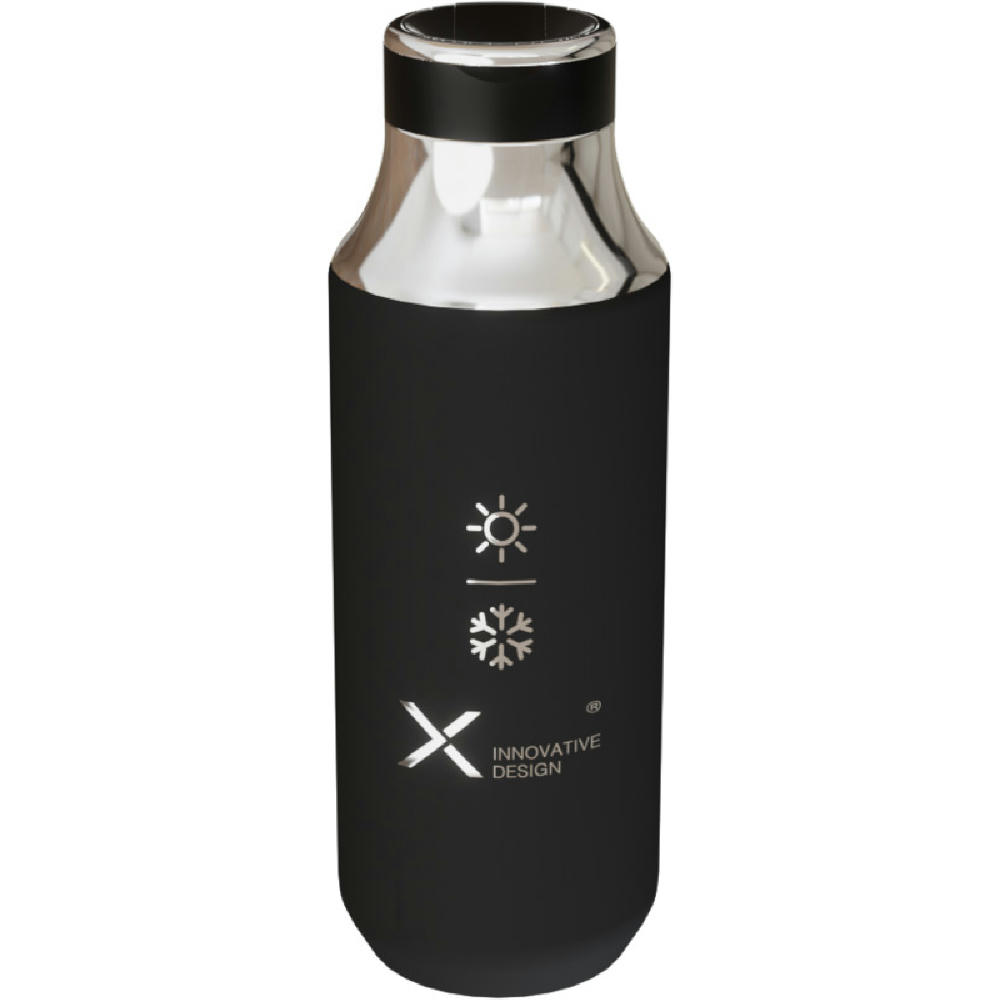 SCX.design D12 500 ml Isolierflasche aus Edelstahl mit Trinkhalm