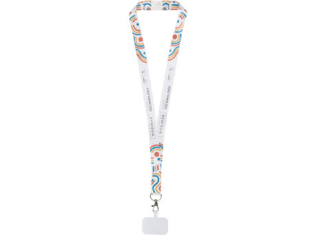 Addie Sublimation Lanyard mit Telefonhalterung und Sicherheitsverschluss  