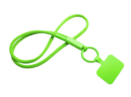 Tubyard Lanyard mit Telefonhalterung und Band aus recyceltem Kunststoff