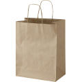 Kraft 80–90 g/m² Papiertasche mit Kordelgriffen – 25 × 15 × 32 cm
