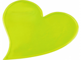 RFX™ S-12 Reflektierender Herz PVC-Aufkleber L