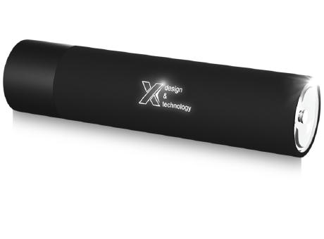 SCX.design F10 2500 mAh Taschenlampe mit mit Leuchtlogo