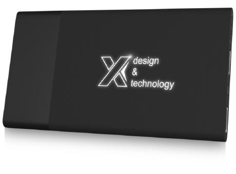 SCX.design P20 5000 mAh Powerbank mit Leuchtlogo