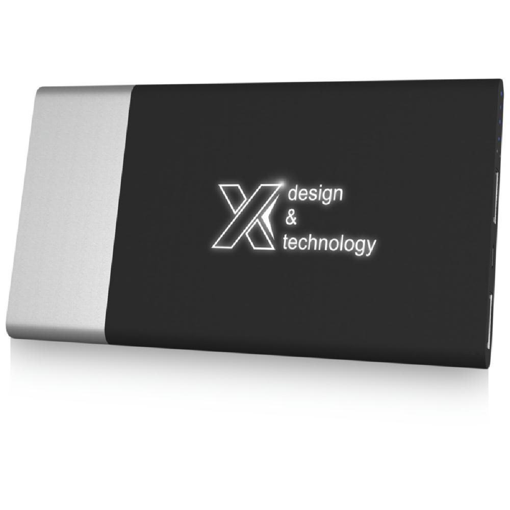 SCX.design P20 5000 mAh Powerbank mit Leuchtlogo