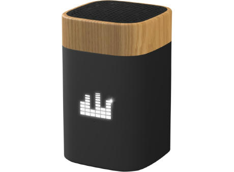 SCX.design S31 Lautsprecher Clever aus Holz mit Leuchtlogo