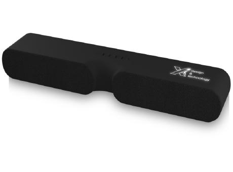 SCX.design S50 2 x 10 W antibakterielle Sound-Bar mit Leuchtlogo