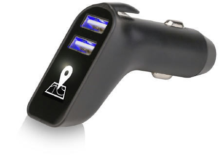 SCX.design V11 GPS Auto-Tracker mit Leuchtlogo