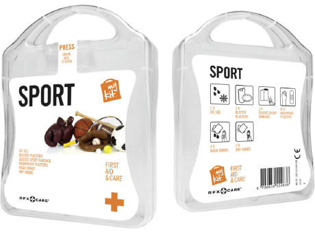 mykit, first aid, kit, sport, sports, exercise, gym