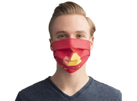 Wiederverwendbare Sublimations-Maske mit elastischen Bändern
