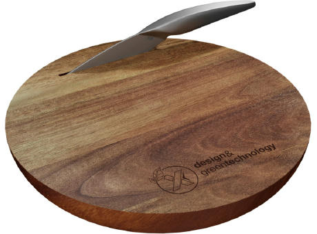 SCX.design K03 Holzschneidebrett und Messerset