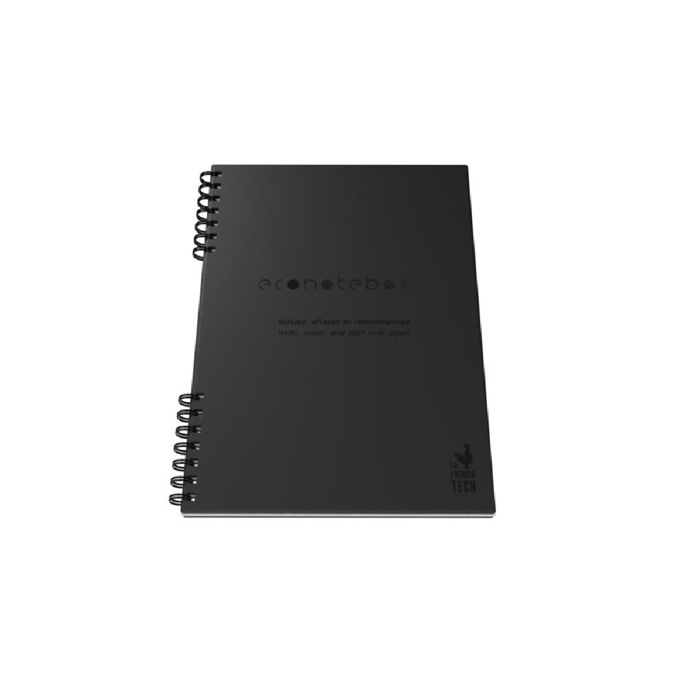EcoNotebook NA4 wiederverwendbares Notizbuch mit PU Kunstledercover