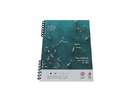 EcoNotebook NA5 wiederverwendbares Notizbuch mit Standardcover