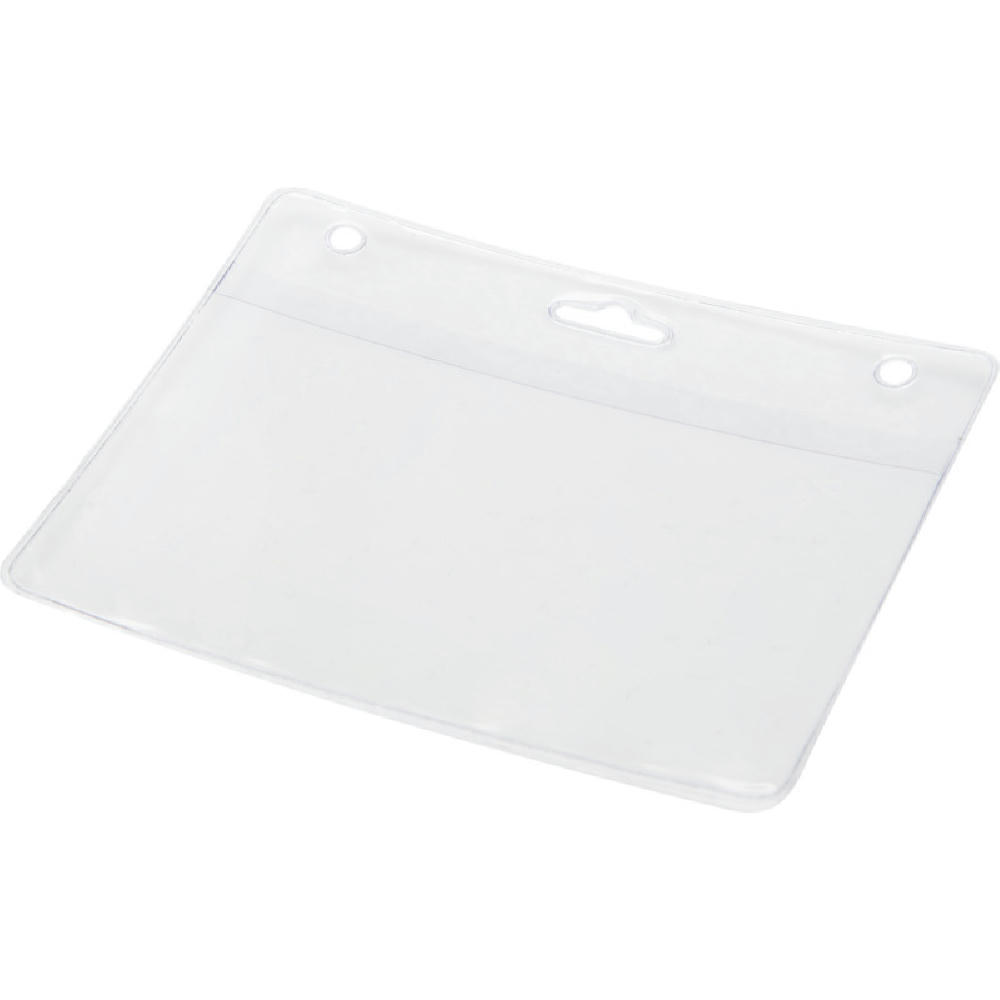 Transparenter Kartenhalter ID6 mit 3 Löchern