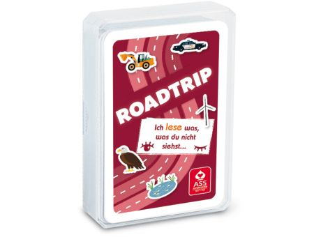 Reisespiel "Road Trip", 33 Blatt, im Kunststoffetui