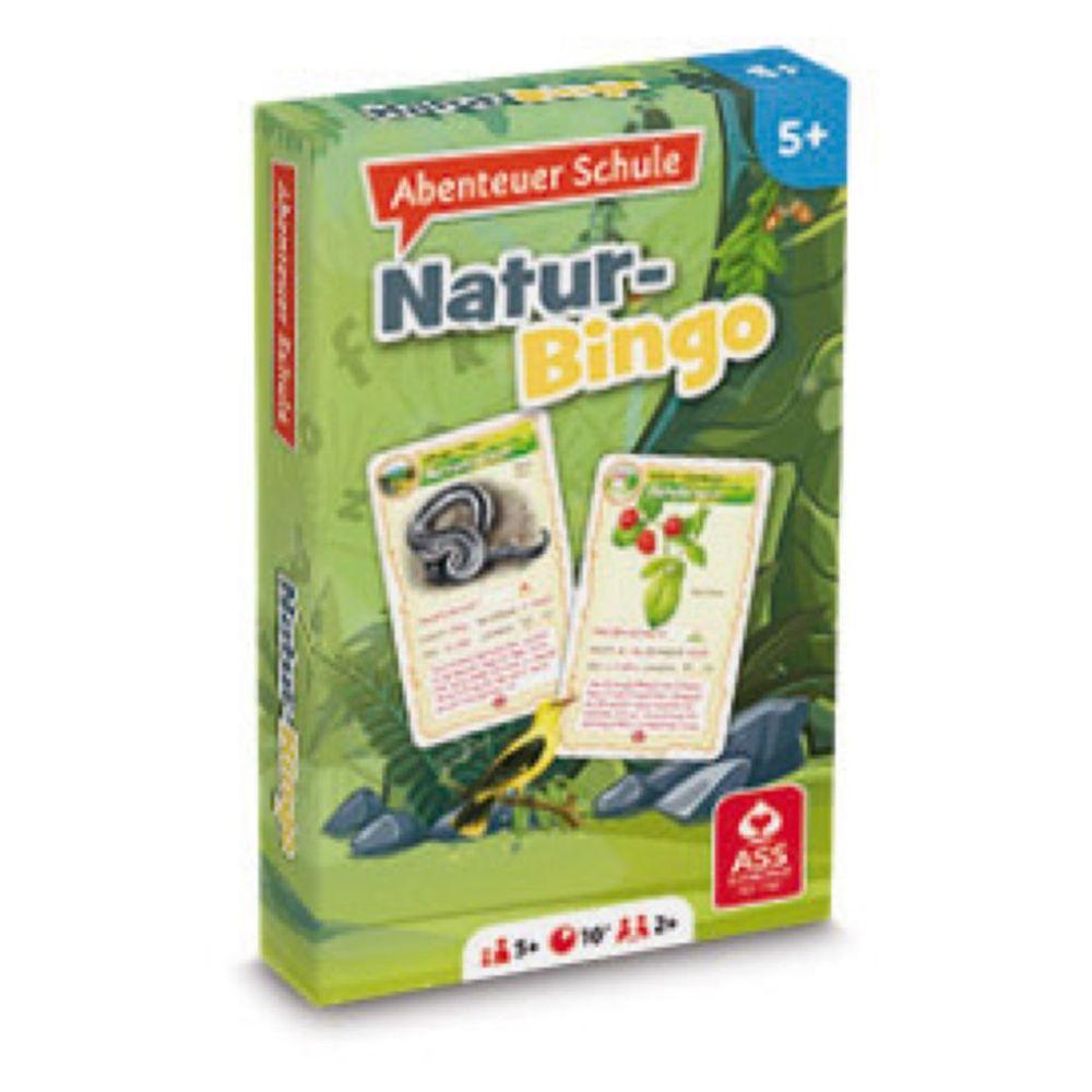 Lernspiele "Abenteuer Schule" - Natur Bingo, in Faltschachtel