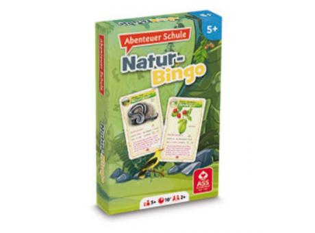 Lernspiele "Abenteuer Schule" - Natur Bingo, in Faltschachtel