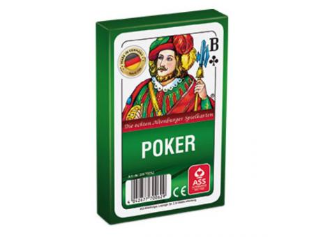 Poker / Black Jack, int. Bild, 55 Blatt,in Faltschachtel