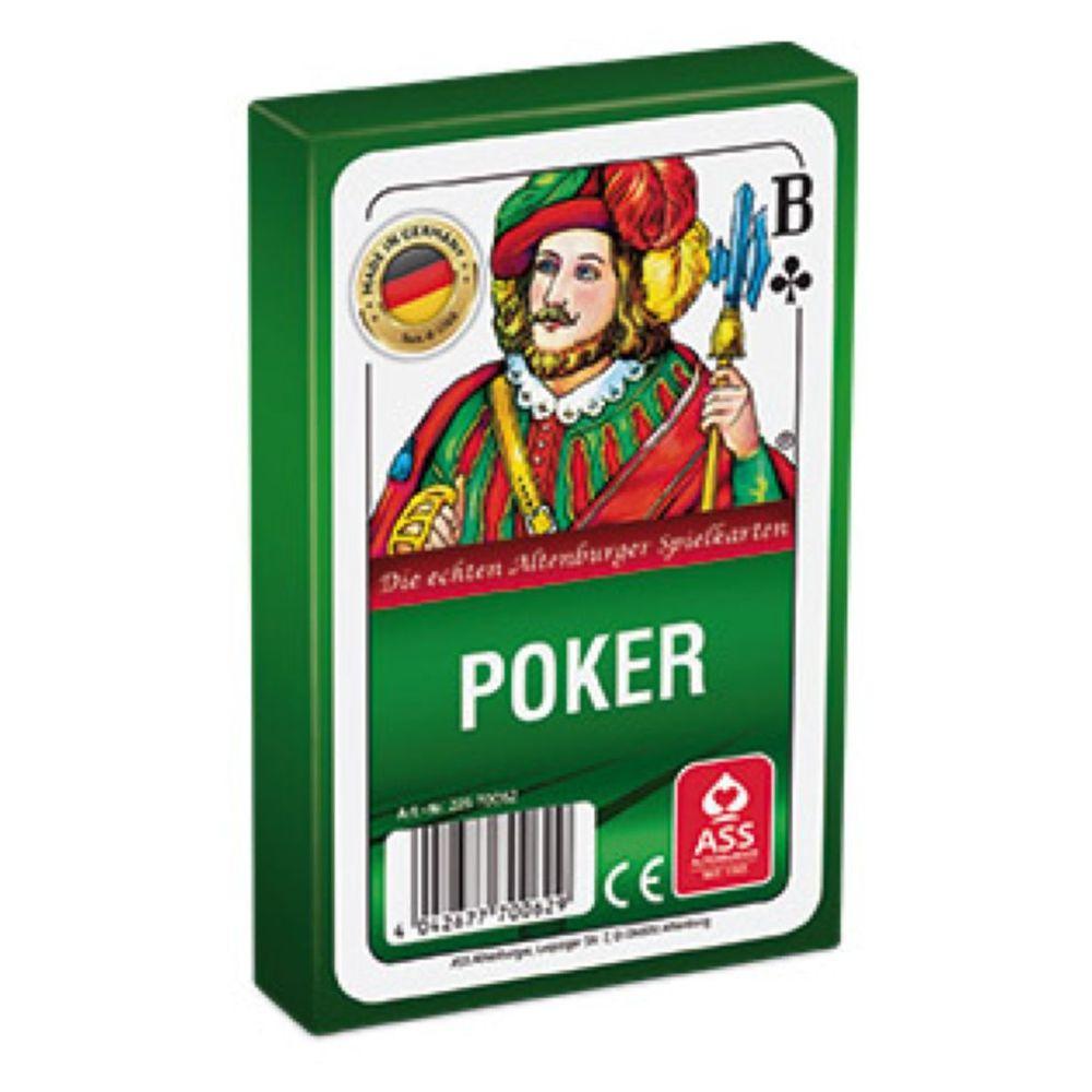 Poker / Black Jack, int. Bild, 55 Blatt,in Faltschachtel