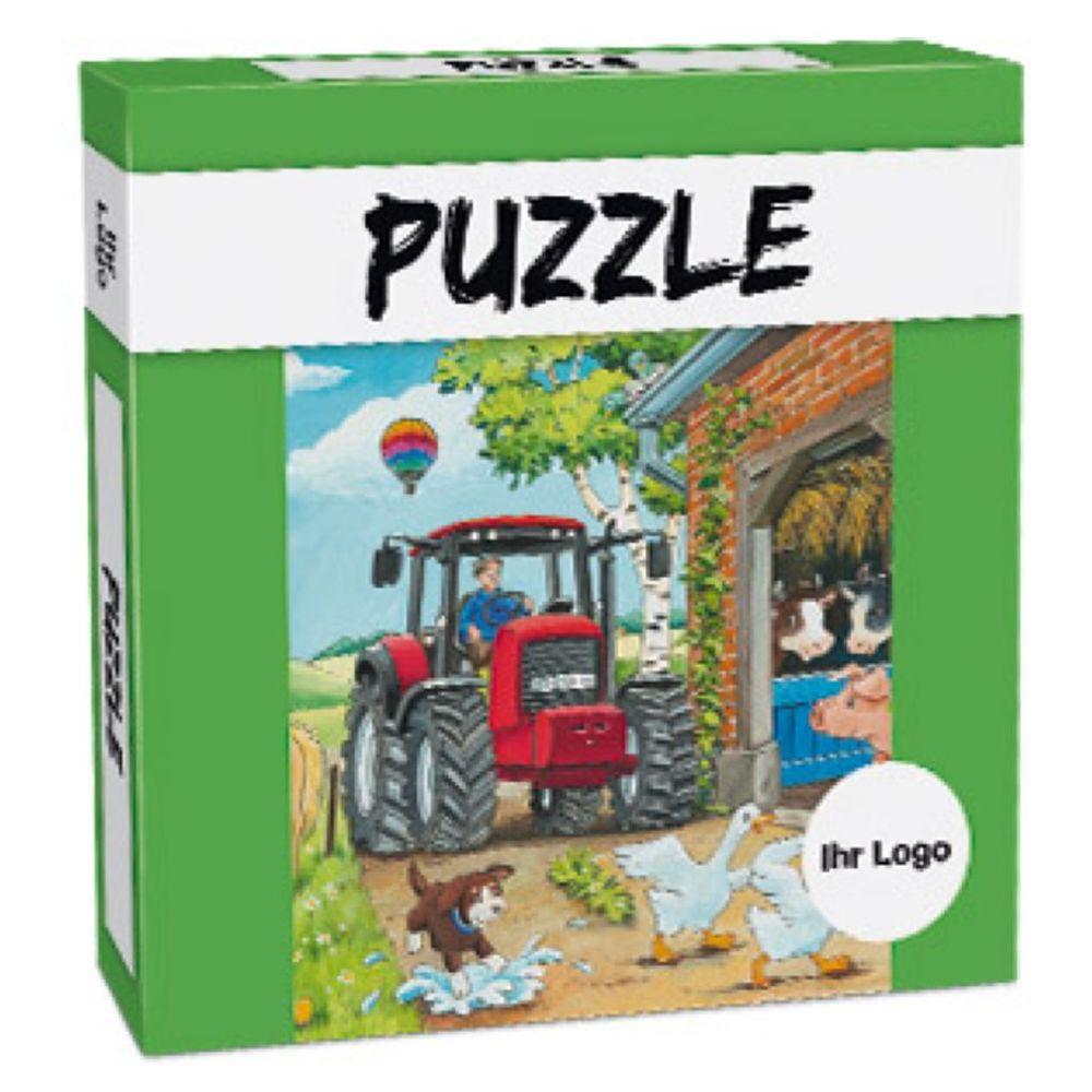 Puzzle A4 - 10, 40 oder 80 Teile, in Stülpdeckelschachtel 