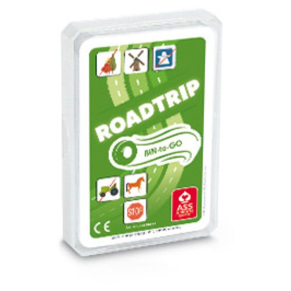 Reisespiel "Road Trip"  - Bin to go, 33 Blatt, im Kunststoffetui