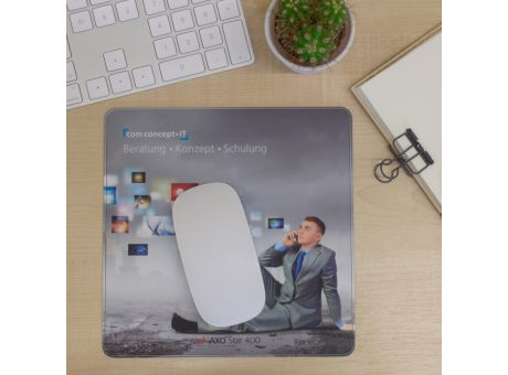 Mousepad AXOStar 400, 20 x 20 cm quadratisch, 1,6 mm dick