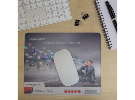 Mousepad AXOStar 400 Blueline, 24 x 19,5 cm rechteckig, 1,6 mm dick