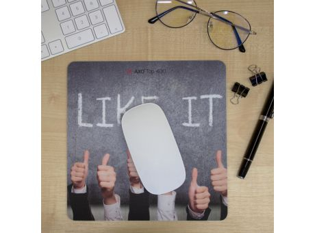 Mousepad AXOTop 400, 20 x 20 cm quadratisch, 2,4 mm dick