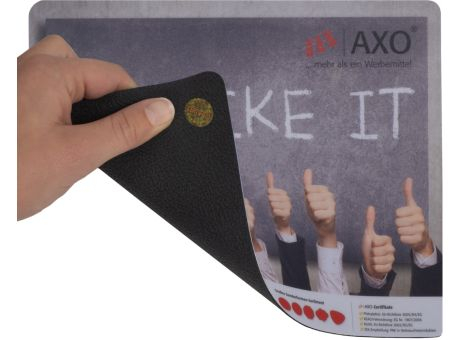 Mousepad AXOTop 400, 20 x 20 cm quadratisch, 1 mm dick