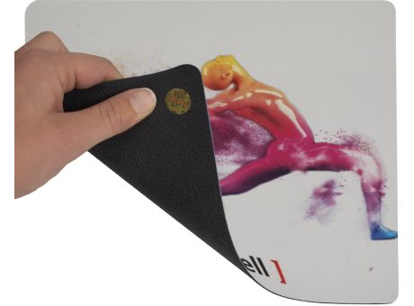 Mousepad AXOTex Clean 400, 24 x 19,5 cm oval, 1 mm dick