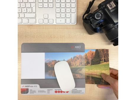 Mousepad AXOPhoto 410, 24 x 19,5 cm rechteckig, 2,6 mm dick