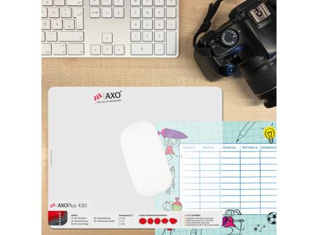Mousepad AXOPlus 430, 24 x 19,5 cm rechteckig, 2,6 mm dick