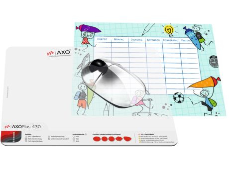 Mousepad AXOPlus 430, 24 x 19,5 cm rechteckig, 1,2 mm dick