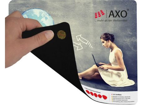 Mousepad AXOIdent 400, 21 cm rund, 2,3 mm dick