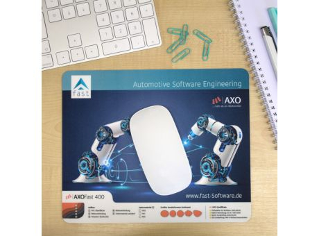 Mousepad AXOFast 400, 24 x 19,5 cm rechteckig, 2,3 mm dick