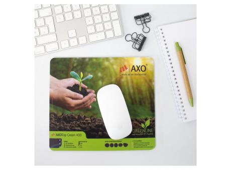 AXOPAD® Mousepad AXOTop Green 400, 20 x 20 cm quadratisch, 2,4 mm dick