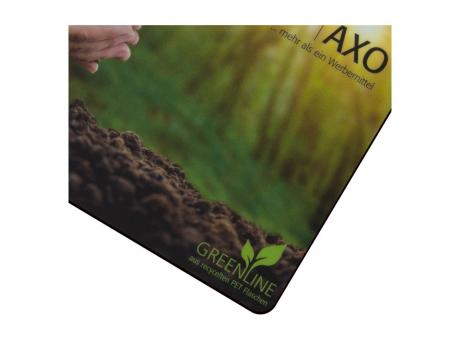 AXOPAD® Mousepad AXOTop Green 400, 20 x 20 cm quadratisch, 2,4 mm dick