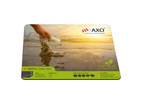 AXOPAD® Mousepad AXOTex Green 400, 24 x 19,5 cm rechteckig, 1,5 mm dick