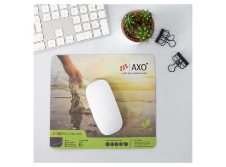 AXOPAD® Mousepad AXOTex Green 400, 20 x 20 cm quadratisch, 1,5 mm dick