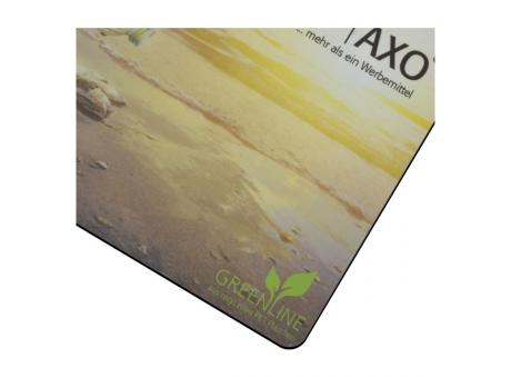 AXOPAD® Mousepad AXOTex Green 400, 24 x 19,5 cm oval, 1,5 mm dick