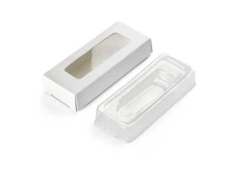 Pappschachtel mit kleiner Einlage für USB Stick