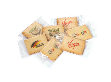 4-farbig bedruckter Vanille-Butterkeks