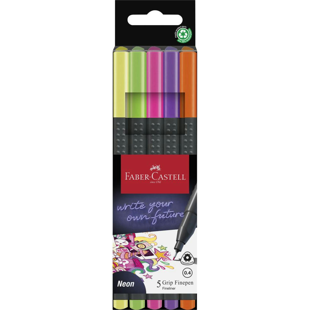 Fineliner Grip Finepen neon