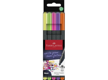 Fineliner Grip Finepen neon